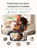 Dr.Care LumiView Plus Monitor Bebé WiFi con Clip – Pantalla 5.5", Cámara 2K, Modo Privacidad, Batería 5000mAh, Luz RGB, Alertas Llanto y Movimiento (1 Cámara + 1 Monitor + 1 Soporte Clip) - 2