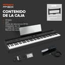 Roland FP-60X | Piano digital de 88 notas con prestaciones profesionales | Potente amplificador integrado y altavoces estéreo a medida | Personalización de sonido integrada | Negro - 6