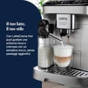 De’Longhi Magnifica Evo Next – Perfetto Macchina da Caffè Automatica, LatteCrema Montalatte Automatico, 13 Bevande in un Solo Tocco, Display Touch a Colori, Argento e Nero (ECAM312.80.SB) - 7