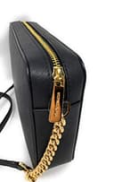 Michael Kors Jet Set Large East West Crossbody Black Saffiano - 3