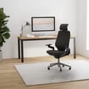 Steelcase Gesture, silla de oficina ergonómica con brazos 360º, sujeción lumbar y reposa cabeza regulables Ónix; Fabricado en Europa - 2