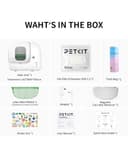 PETKIT PURA MAX 2 Self Cleaning Cat Litter Tray, App Control, 76L Extra Large Automatic Cat Litter Tray for Multi-cats, Odour Control with N50, xSecure Robot Litter Box with 11 Safety Sensors - 9