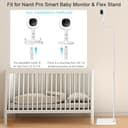 67" Adjustable Height Baby Monitor Floor Stand Holder for Nanit Pro Smart Monitor & Flex Stand,Owlet Cam/Cam 2 /Owlet Duo 2, Baby Monitor,Also Cameras with 1/4 Thread Connection - 4