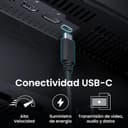 BenQ PD3205U 32 Zoll 4K Monitor für Grafiker, IPS, AQCOLOR-Technologie, 99 % sRGB, 99 % Rec. 709, Delta E ≤ 3, Werkseitig Kalibriert, Uniformity, 90W USB-C, HDMI, DP, KVM, Kompatibel mit MacBook - 7