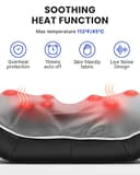 RENPHO Massaggiatore Cervicale, Massaggiatore Collo e Spalle con Calore, Elettrica per Tessuto Profondo Massaggio Impastante 3D Cuscinetto per Vita, Gamba, Polpaccio, Braccio, M - 3