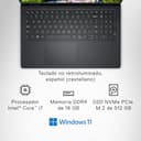 DELL Inspiron 15 (3520) – Portátil 15,6" FHD (1920 x 1080) 120 Hz, Intel Core i7-1255U, 16 GB RAM, 512 GB SSD, Intel Iris Xe Graphics, Windows 11 Home, Teclado Español, Negro - 7