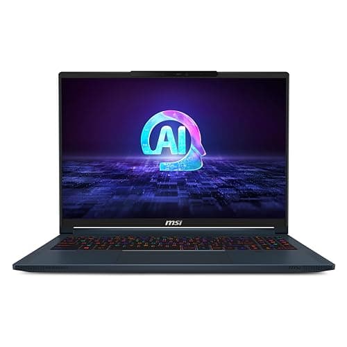 MSI Stealth AI Studio 16" 16:10 QHD+ 240Hz Gaming Laptop - (Intel Core Ultra 7 155H, NVIDIA GeForce RTX 4060, 32GB RAM, 1TB SSD, Windows 11 Home) - Star Blue