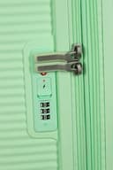 American Tourister Soundbox - Valigia Rigida Grande, 77 cm - Trolley con 4 ruote, Serratura TSA, Espandibile e Leggera, 97/110L, Verde (Pastel Green) - 9