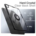 JETech Funda Magnética Desmontable para iPad Pro 13 Pulgadas M5/M4 (2025/2024) con Porta para Pencil, Carcasa Clara Giratorio Extraíble, Soporte para Retrato/Paisaje (Negro) - 6