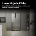 Haier Side-by-Side Kühl Gefrierkombination, freistehend I Kühlschrank Side by Side 177,5 x 90,8 x 65,9cm I Side by Side Kühlschrank, No Frost 528 L I Touch-Display, LED I SBS 90 SERIE 5 HSR5918DNMP - 9