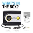 RING TYREINFLATE 20 Digital Tyre Inflator Air Compressor with Three Adaptors - Measures in PSI, BAR and kPA - 7