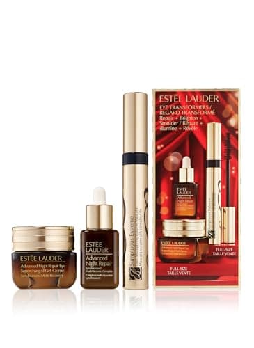 Estée Lauder Advanced Night Repair Set, Siero, Gel Occhi Creme, Mascara