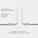 Dell XPS 16 9640-16.3 Inch FHD+ (1920 x 1200),120Hz Display, Intel Core Ultra 7 155H, NVIDIA GeForce RTX 4050, 16GB RAM, 1TB SSD, Windows 11 Pro, Fingerprint Reader, Backlit Keyboard, Silver - 11