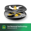 Philips Viva Collection Airfryer XXL with Fat Removal Technology, 2225W, Extra Large Size For Entire Family - HD9650/99, 1.4 KG Capacity, 2225 Watt, Black - 3