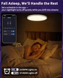 LuminexDesigns LED Deckenleuchte Dimmbar Smart - Deckenlampe Flach mit RGB Hintergrundbeleuchtung WIFI APP Fernbedienung Sprachsteuerung kompatibel Alexa & Google Assistant für Wohnzimmer Schlafzimmer - 5