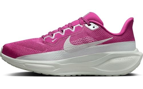 Nike Pegasus 41 Prm Straßenlaufschuh (Damen), Scarpe da Corsa Donna, Hot Fuchsia Metallic Silver Light Silver, 42 EU