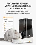 PETKIT Distributore Automatico Cibo Gatti, 3L Distributore Automatico Cibo Cani,2.4G WiFi,1-10 Pasti,1-15 Giorni,Ciotola in Acciaio Inox 304,Tecnologia Fresh Lock - 2