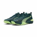 Puma Scarpa da Corte Unisex Eliminate Nitro 4Indoor, Luce frizzante Verde del Terreno, 43 EU - 6
