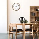 Foxtop Orologio da Parete in Legno Massello 30 cm Senza Ticchettio - Orologio Silenzioso Moderno con Cornice in Legno per Camera da Letto, Cucina, Soggiorno, Ufficio e Scuola - 7