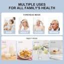 Termometro Digital para fiebre para bebés,niños y adultos,Termometro bebe infrarrojo sin contacto para la Termómetro frente,con mediciones precisas instantáneas,alarma de fiebre,℃ y ℉ Conmutable - 9