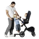 Stokke Xplory Patinete, Negro - Permite a tu hijo viajar junto a sus hermanos - Compatible con el Cochecito Stokke Xplory - 5