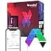 Nanoleaf Shapes Ultra Black Triangle Starter Kit, 9 Smart Light Panels LED RGBW - Modular Wi-Fi Colour Changing Wall Lights, Works with Alexa Google Assistant Apple Homekit, for Room Decor & Gaming - 1