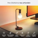 Nanoleaf Matter Essentials WLAN Glühbirnen E27, 4 smarte RGBW LED Lampen - 16 Mio. Farben, individuelle Zeitpläne, App- & Sprachsteuerung (kompatibel mit Alexa, Apple & Google Home), Deko & Gaming - 2