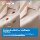 Bosch WGG244ZR10, Serie 6, Frontlader Waschmaschine, 9 kg, 1400 UpM, entfernt 16 Fleckenarten, SpeedPerfect, Maximale Energie- und Wasserersparnis, Nachlegefunktion, besonders hygienisch, AquaStop - 6