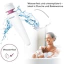 Beurer FC 95 Gesichtsbürste, porentiefe Reinigung der Gesichtshaut, elektrische Reinigungsbürste mit 4 Aufsätzen, für jeden Hauttyp geeignet, wasserfest, mit Akku - 5
