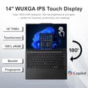 Lenovo ThinkPad X1 Carbon Gen 13 Business AI Laptop, Intel Core Ultra 7 255U, 14" FHD+ Touchscreen, 32GB DDR5, 1TB SSD, 1080p IR Camera, Fingerprint, Wi-Fi 6E, Win 11 Pro, Bundle with 7-in-1 USB-C Hub - 3