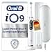 Oral-B iO Series 9 Electric Toothbrush, Includes 1 Toothbrush Head, Charging Travel Case, Quick Charging Station, 7 Modes for Dental Care, Electric Toothbrush, Designed by Braun, White - 1