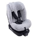 JYOKO Kids Funda de Algodón para Silla de Coche Compatible con Recaro Salia 125 Y Joie I-SPIN Grow (White Star) - 2