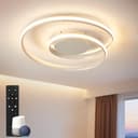 BAYHT Plafoniera LED Soffitto, 28W Lampada da Soffitto con Matter Compatibile con HomeKit, Alexa, Google e IFTTT, Moderna Plafoniera Intelligente per Soggiorno, Camera da Letto, Sala da Pranzo - 1