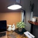 LitONES Schreibtischlampe LED Dimmbare, Augenschutz tageslichtlampe schreibtisch mit 3 Farbmodi und Touch-Steuerung/Memory-Funktion,15W Schwenkarm Bürolampe mit Stecker,Schwarz - 8