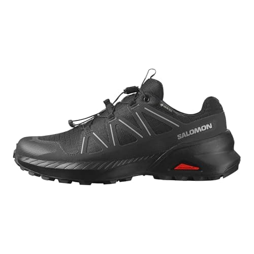 Salomon Damen Speedcross Peak, vielseitige Trailrunning Schuhe für Komfort, ideal für Wanderungen und Trailrunning bei Outdoor-Abenteuern, Schwarz, 40