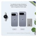 Google Pixel 10 Pro - Unlocked Android Smartphone with Gemini, Triple Rear Camera System, 24+ Hour Battery and 6.3" Super Actua Display - Obsidian, 128GB (Renewed) - 6