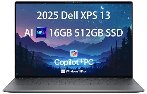 2025 Dell XPS 13 9345 Laptop, Copilot+ AI PC (13.4" FHD+ 120Hz, Qualcomm 12-Core Snapdragon X Elite, 32GB 8848MT/s RAM, 2TB SSD), Thin & Light, 27 Hours Battery Life, IR Webcam, Wi-Fi 7, Win 11 Pro
