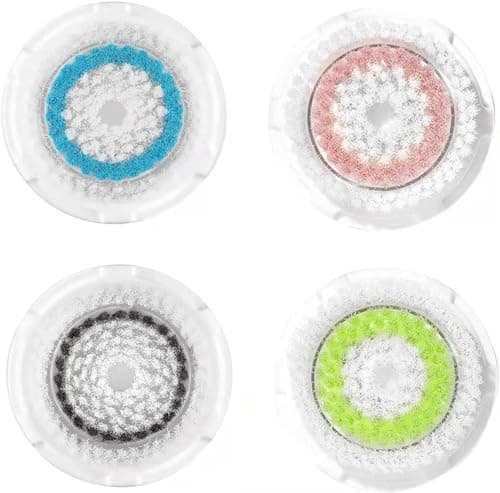 Set di testine di ricambio per la pulizia del viso, compatibili con Clarisonic Mia 1, Mia 2, Mia Fit, Alpha Fit, Smart Profile Uplift e Alpha Fit, confezione da 4