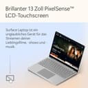Microsoft Surface Laptop | Copilot+ PC | 13” LCD Touchscreen | Snapdragon® X Plus | 16GB RAM | 256GB Speicher | Neuestes Modell | Platin - 4