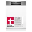 Bosch SMI6ECS12E Serie 6, Stiftung Warentest GUT (2,2)*, Smarter Geschirrspüler Teilintegriert 60 cm, Besteckschublade, Made in Germany, besonders leise, starke Reinigung, Extra Trocknen, Edelstahl - 1