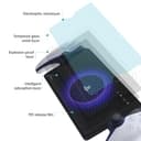 WD&CD 3 Pack Screen Protector Compatible with PlayStation Portal Remote Player 8 inch, Tempered Glass Film Replacement for PlayStation 5 Portal Handheld【Anti Scratch 】【Anti Bubble】【High Definition】 - 2