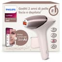 Philips Lumea Series 9900, dispositivo di epilazione IPL con tecnologie SenseIQ e SkinAI, 4 accessori per viso, corpo, ascelle e zona bikini, con filo e senza filo, modello BRI951/00 - 1