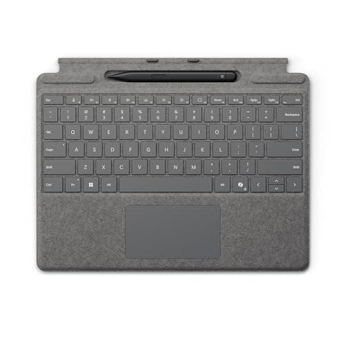 Tastiera Surface Pro 13" Keyboard con Slim Pen - Platino