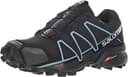 Salomon Speedcross 4 Gore-Tex Damen Trailrunning-Schuhe, Wasserdicht, Präziser Fußhalt, Wetterfester, Black, 39 1/3 - 1