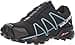 Salomon Women's Speedcross 4 Gtx Trail Running Shoes. (Speedcross 4 Gtx W) - Black Metallic Bubble Blue, size: 39 1/3 EU - 1