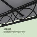 Blumfeldt Mondo - Pergola Partyzelt Gartenzelt Gazebo, Größe: 2,95 x 2,6 x 2,95 m (BxHxT), 4 Seitenteile, EasyMount Concept, Witterungsschutz: UV/Wind/Regen, dunkelgrau - 8