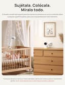 Dr.Care LumiView Plus Monitor Bebé WiFi con Clip – Pantalla 5.5", Cámara 2K, Modo Privacidad, Batería 5000mAh, Luz RGB, Alertas Llanto y Movimiento (1 Cámara + 1 Monitor + 1 Soporte Clip) - 11