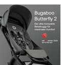 Bugaboo Butterfly 2 Reisebuggy, leicht und kompakt, Handgepäckgröße, faltbarer Reise-Kinderwagen mit Liegefunktion, einhändig faltbar, großer Untergestellkorb, ab 6 Monaten bis 4 Jahre, Forest Green - 2