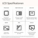 Microsoft Surface Pro | Copilot+ PC | 13” Touchscreen | Snapdragon® X Plus (10 Kerne) | 16GB RAM | 256GB SSD | neuestes Modell, 11. Edition | Platin (Netzteil separat erhältlich) - 13