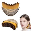 Funalix Cepillo Facial de Cepillado en Seco, Cepillo Facial de Contorno Linfático, Lymphatic Contour Face Brush, Diseño Ergonómico que se Adapta a la Piel para Rostro, Mentón y Mandíbula - 2